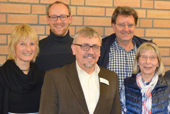 Gruppenbild der Mitglieder des neu gewählten ACA-Bezirksvorstands Unterfranken.